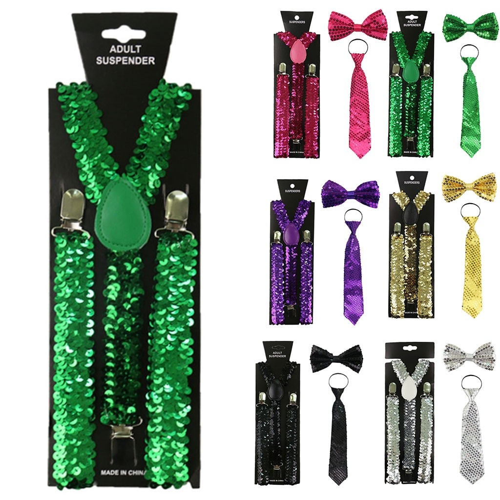 Bretels Heren Bretels Lovertjes 2.5 Cm Breed Verstelbare Solid Straight Mode Clip Bretels Unisex 11 Kleur Y-Strap # p3