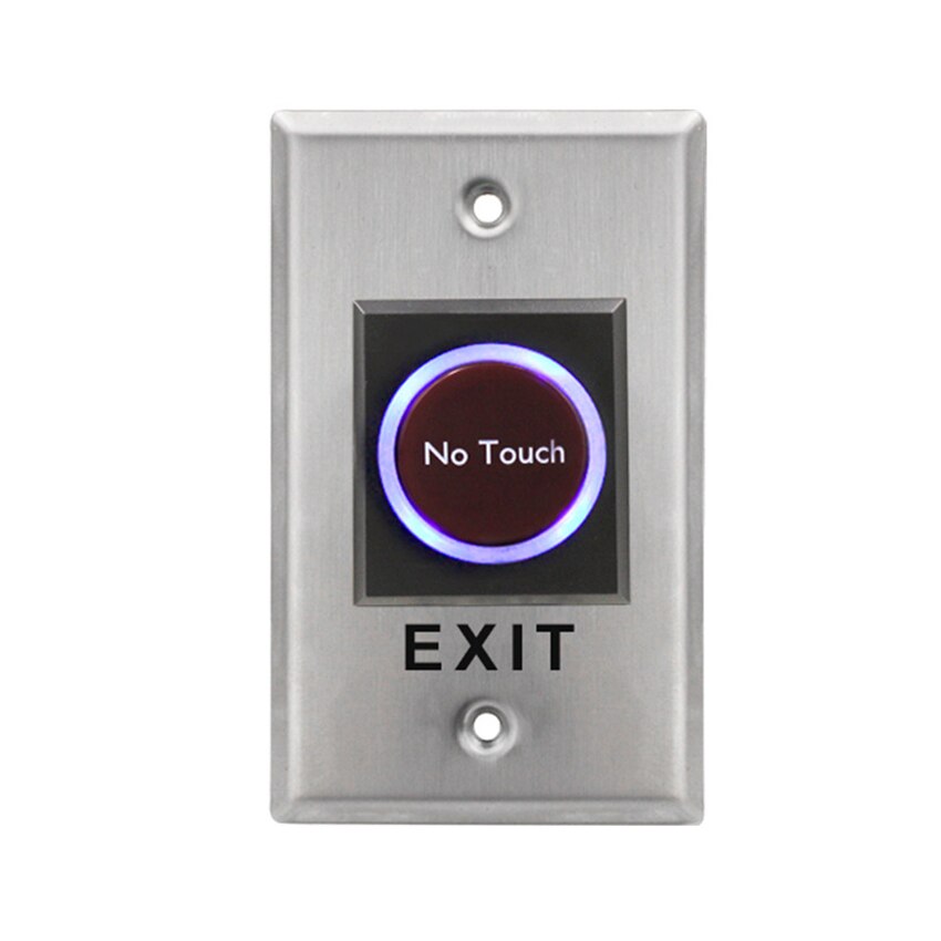 Touchless Door Access Control Release Switch IR Contactless No Touch Infrared Exit Button Infrared Sensor Switch