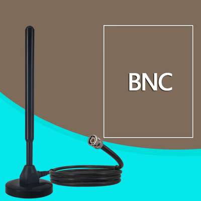 Iec/Bnc/N Plug Fm Sw Antenne Externe Signaal Verbeterde Voor Tecsun S2000 Grundig Walkie-Talkie Cd versterker Met 5M 75-3 Kabel: BNC PLUG