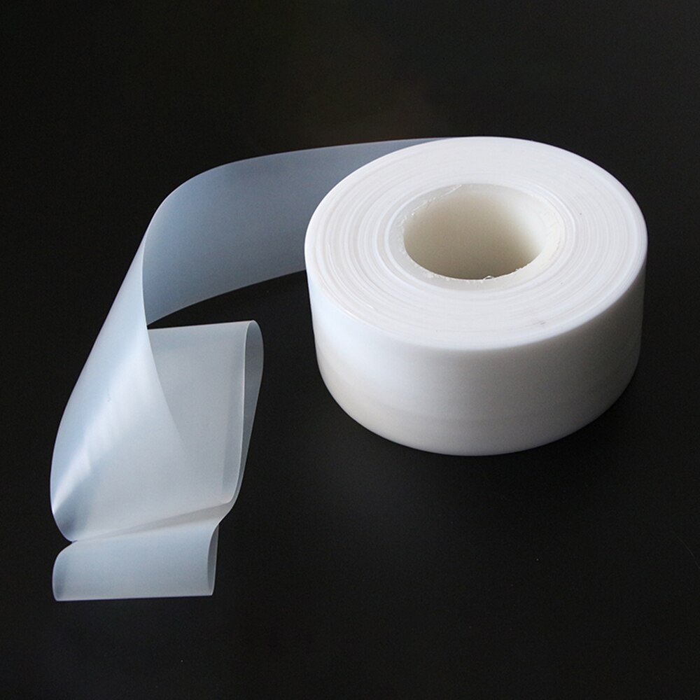 Translucent PTFE Plastics Film Thick 0.03/0.05/0.08/0.1/0.2mm Corrosion Resistant High Temperature Rubber Sheet Width 50/100mm