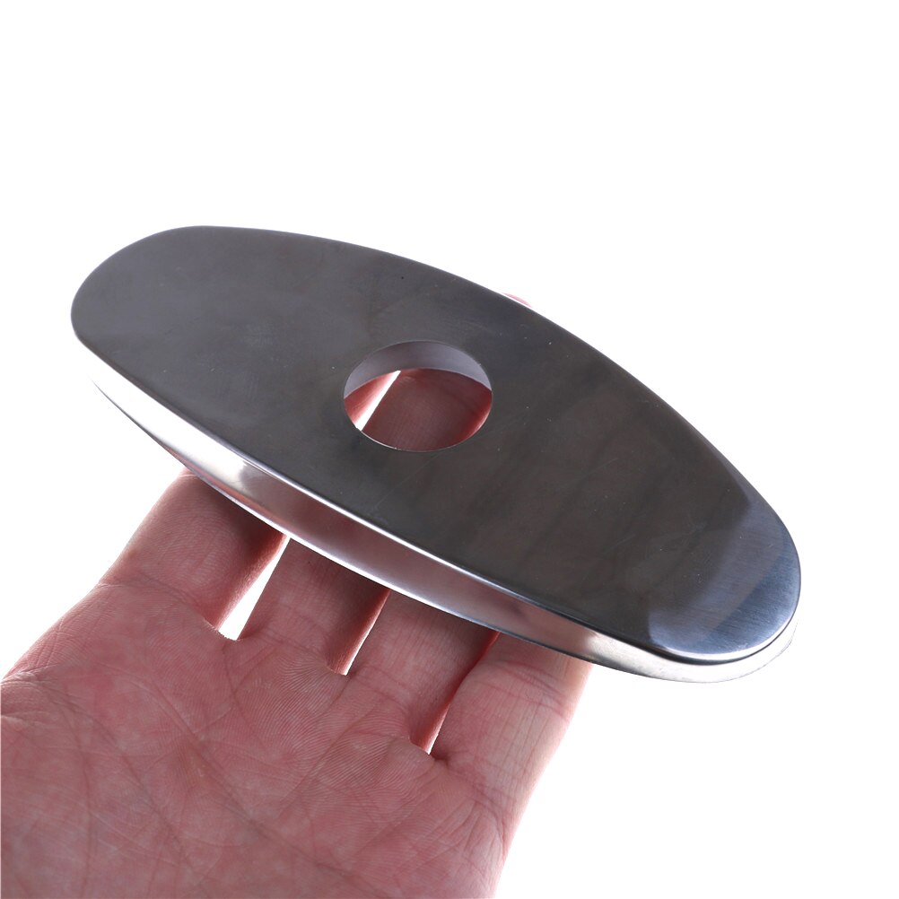 Sink Hole Cover, Escutcheon Plate Stainless Steel Deck Plate For 1 Or 3 Hole 468430