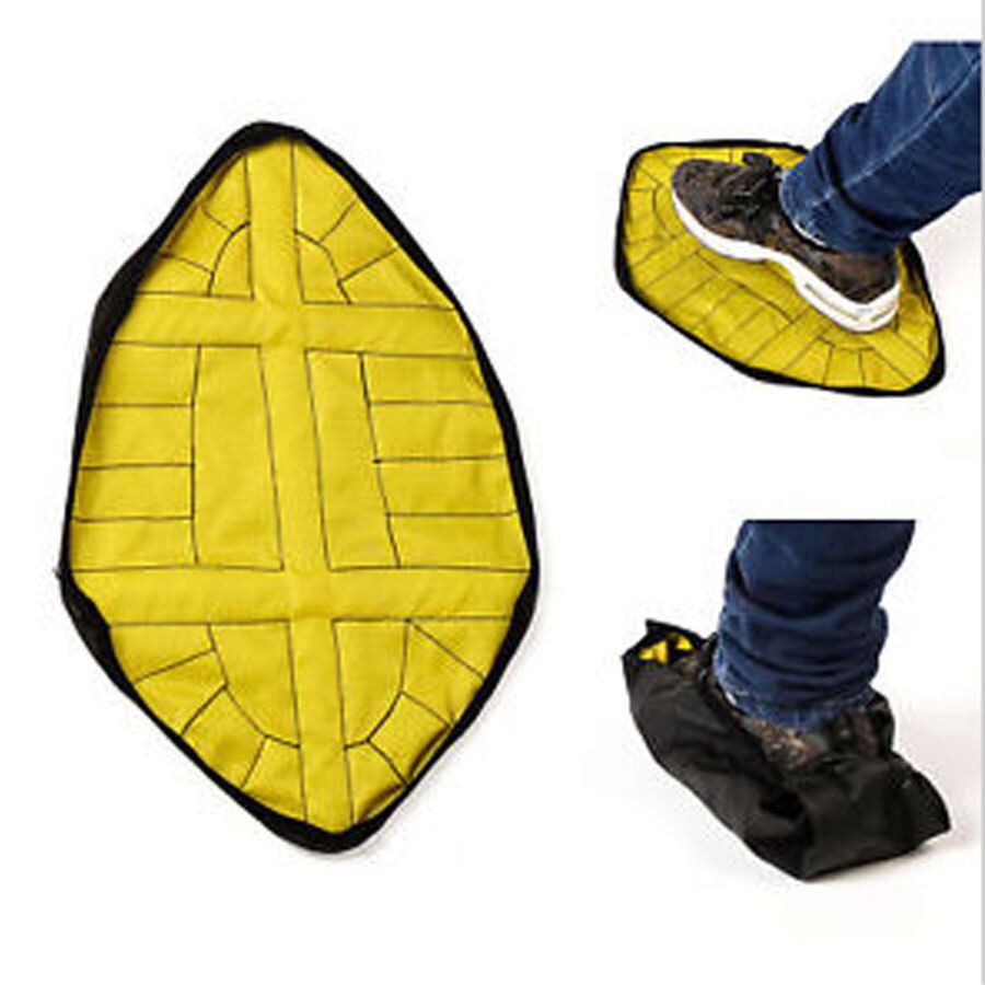 Handsfree Automatische Stap Sok Schoen Cover Herbruikbare Overschoenen Tapijt Protectors