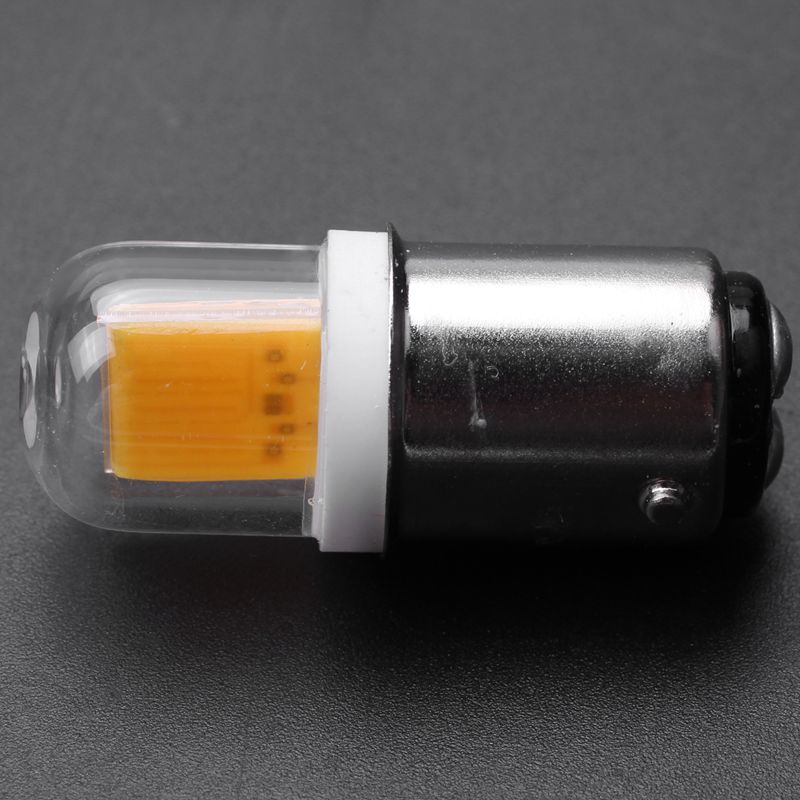 BA15D Led Light Bulb 3W 110V 220V AC Non-Dimming 300 Lumens COB 1511 Led Lamp White Warm White For Chandelier Sewing Machine