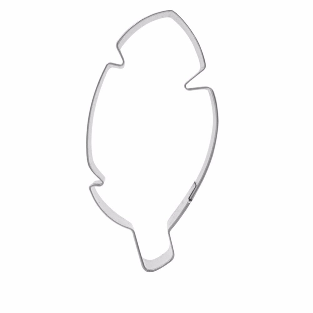 Veer Cookie Cutter Rvs Cut Biscuit Mold Kookgerei Cake Fondant Party Decorating Bakken Gereedschap Stempel Verzamelen