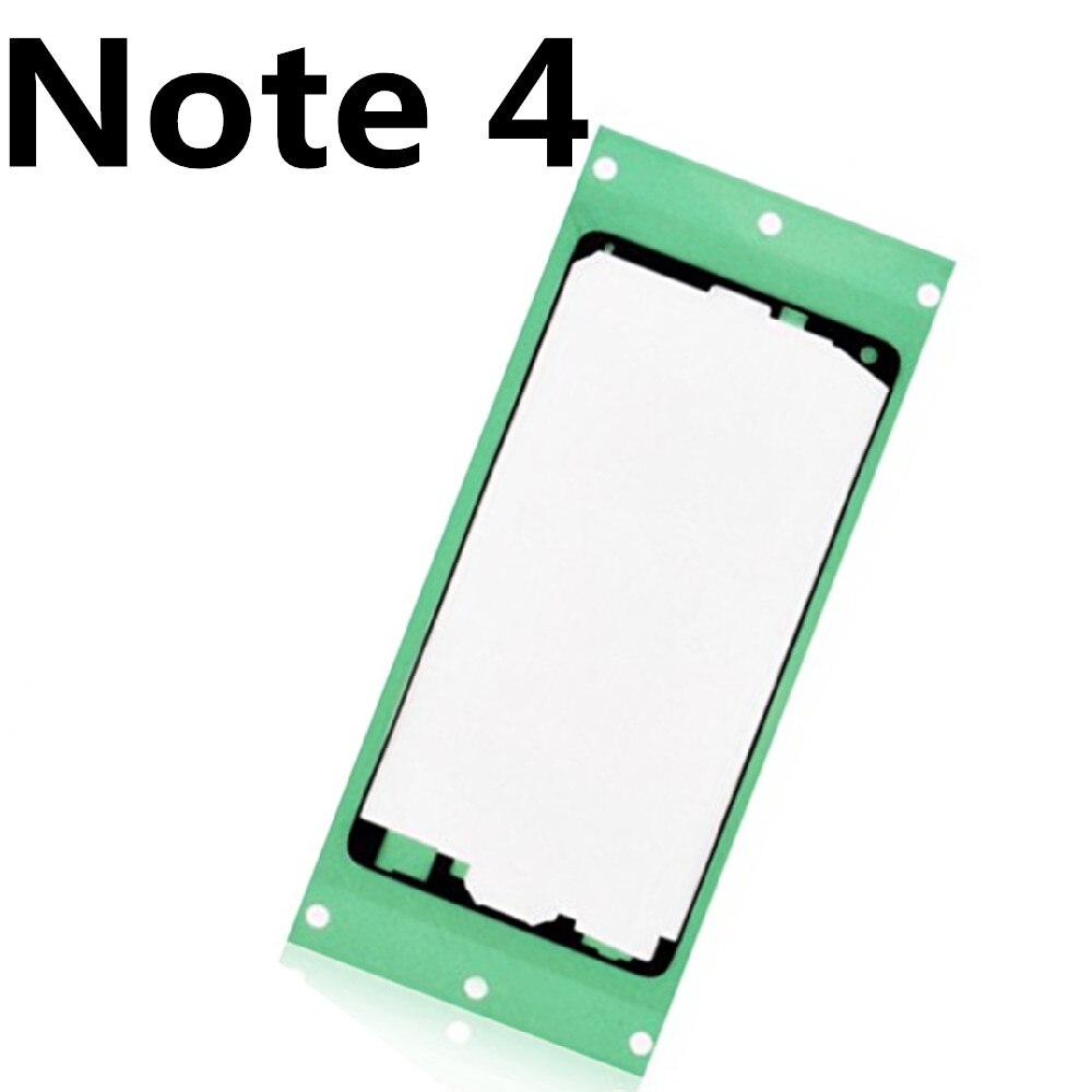 10SETS Pre-cut Frame Adhesive Tape for Samsung Galaxy S3 i9300 S4 i9500 S5 g900 NOTE 2 3 4 note2 note3 note4 Double-sided: note 4
