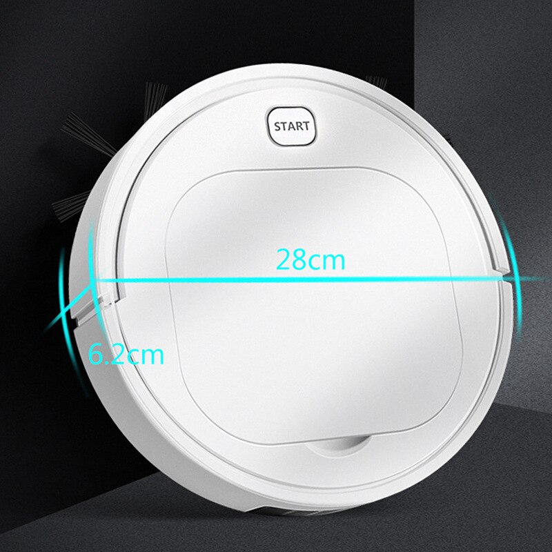 Smart Robot Vacuum 3IN1 Auto Rechargeable Dry/Wet Floor Mop Cleaner Sweep Carpet Smart Robot Vacuum
