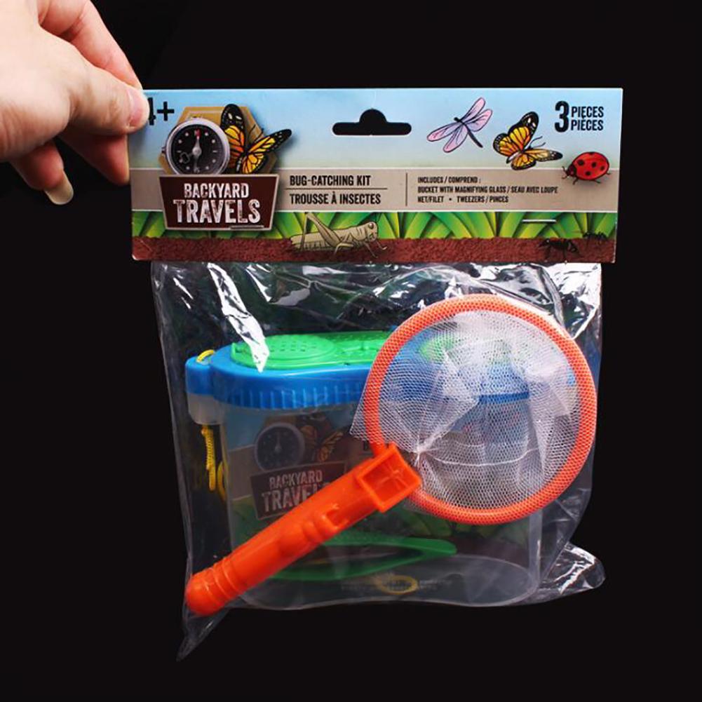 Insect Bug Viewer Boxmagnifier Met Pincet Netto Exploratie Tool Onderwijs Speelgoed