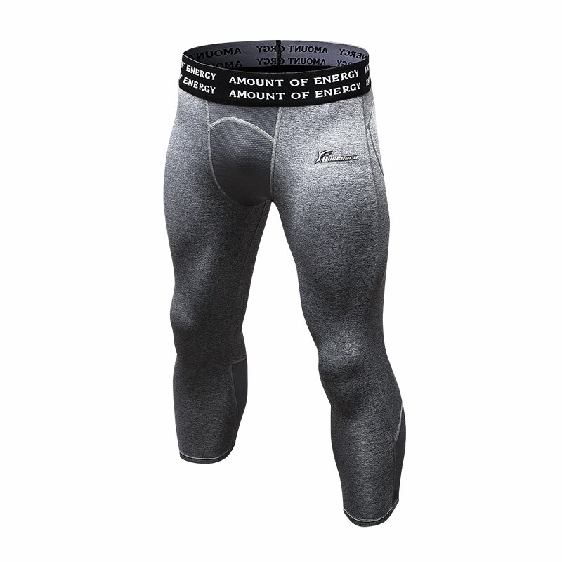 Men Quick Dry Pants Running Tights Training Fitness Pant Workout Trousers Compression Gym Clothing Skinny Jogging Sweatpants: H / XXL