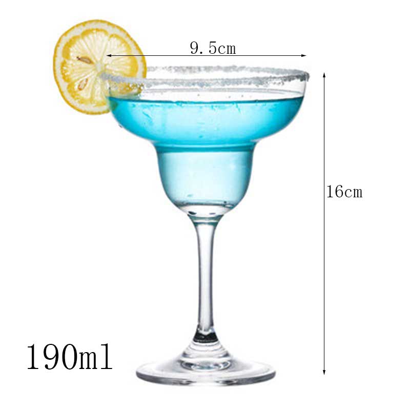 1Pcs Cocktail Glass Kitchen Bar Wine Glass Martini Cup Champagne Flutes Goblet Cup Wedding Party Drinking Glasses vaso: A