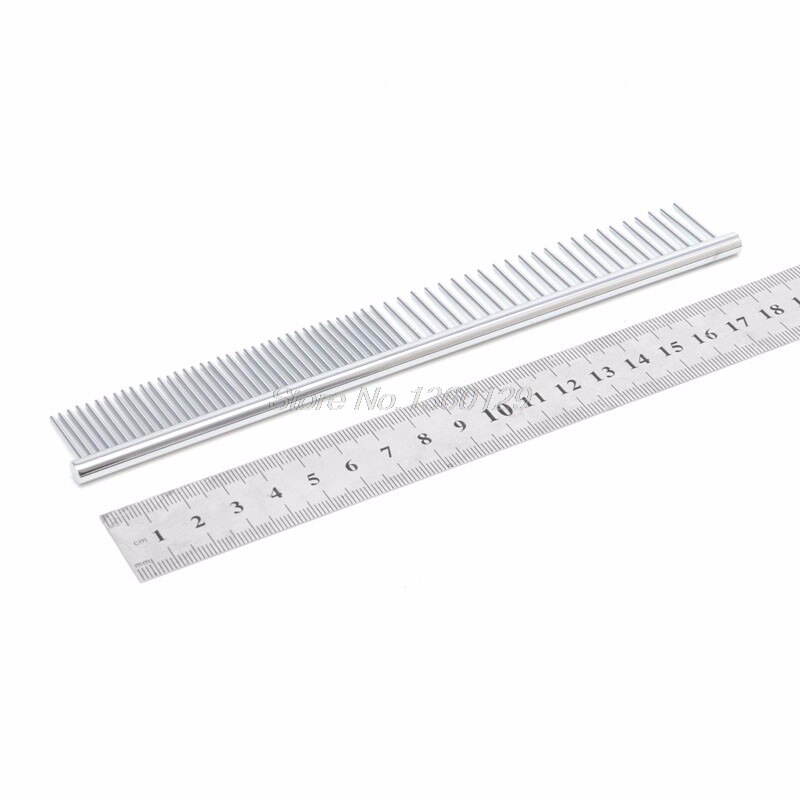 Pet Dog Cat Metal Double Row Teeth Brush Grooming ... – Grandado