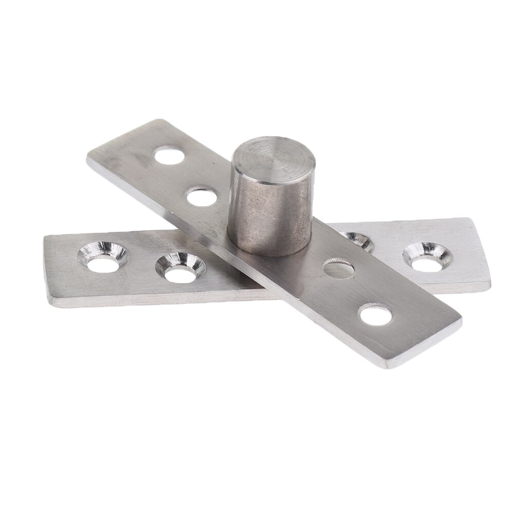 Stainless Steel Door Hinge Concealed 360 Degree Rotary Hinge Revolving Door Hinge Up Down Heavy Duty Dor Hinges 95x20x3mm