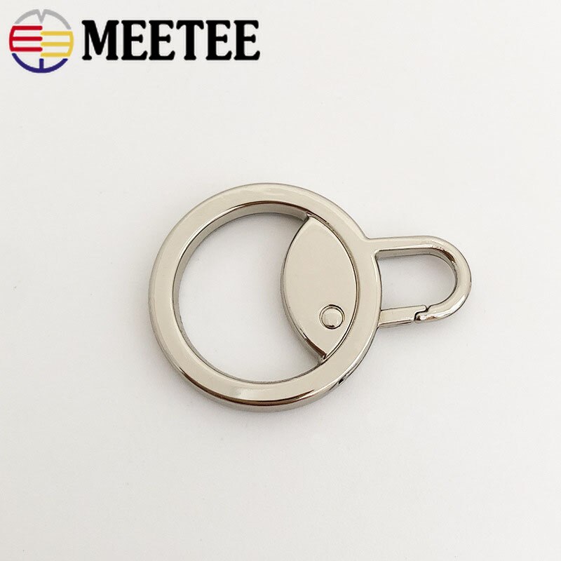 Tirador de cremallera de Metal, 5 piezas, 28x38mm, tirador de cremallera, bolsa, Kits de reparación, accesorios de costura DIY