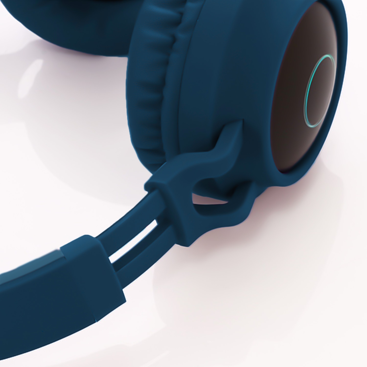 Vococal Bluetooth 5,0 Kopfhörer Nette Katze Ohr Faltbare Drahtlose Headset mit LED Licht FM Radio Für Reise büro Weihnachten