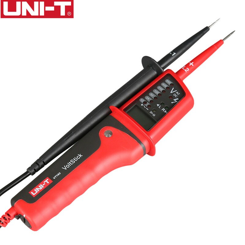 UNI-T UT15C Waterproof Digital Voltage Meter 24V~690V AC/DC Voltage Testers LCD Display Auto Range Phase Rotation voltage tester