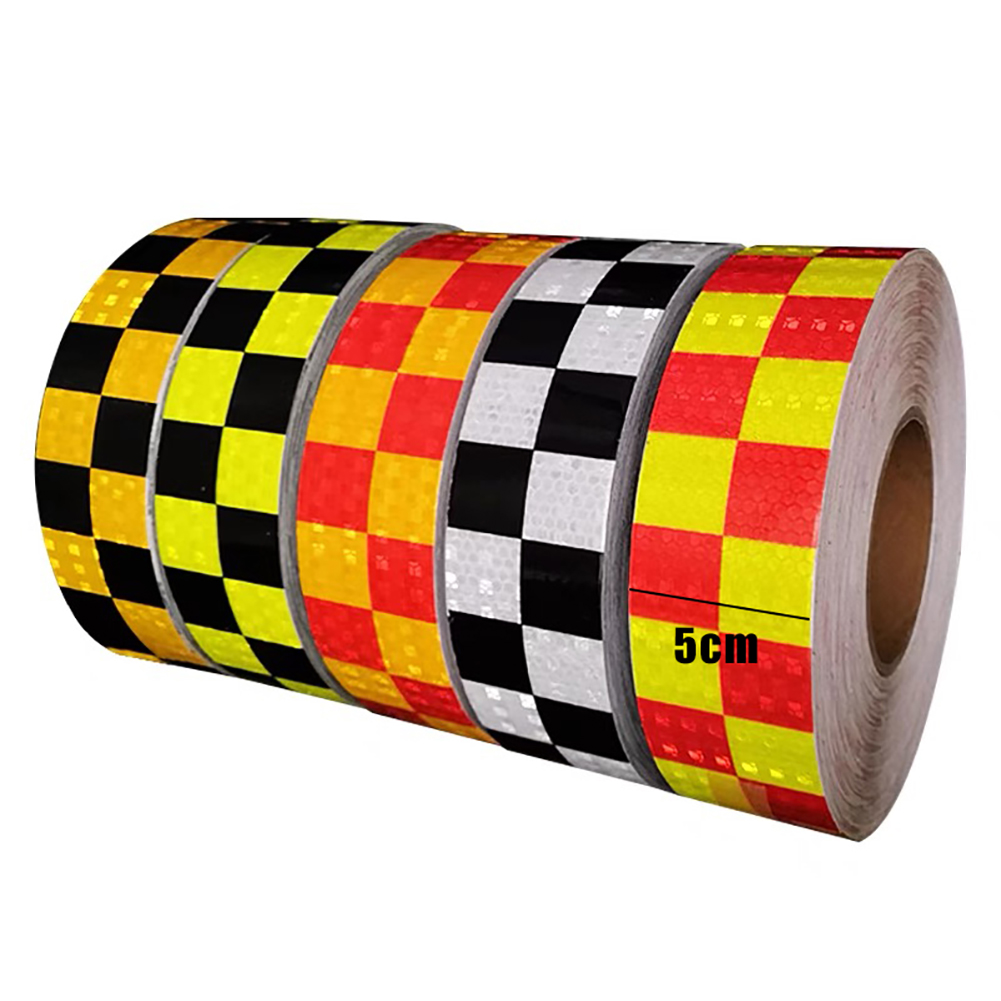 Auto veiligheidswaarschuwingstape reflecterende sticker fietsframe motorfiets fiets sticker decor reflecterende strips veiligheidsmarkering waarschuwingstape