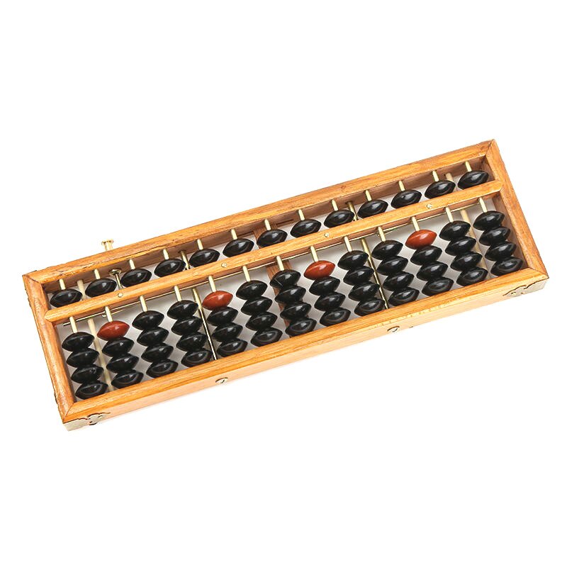 1 stk træramme klassisk gammel lommeregner abacus perle legetøj udvikle #39 matematik abacus intelligens