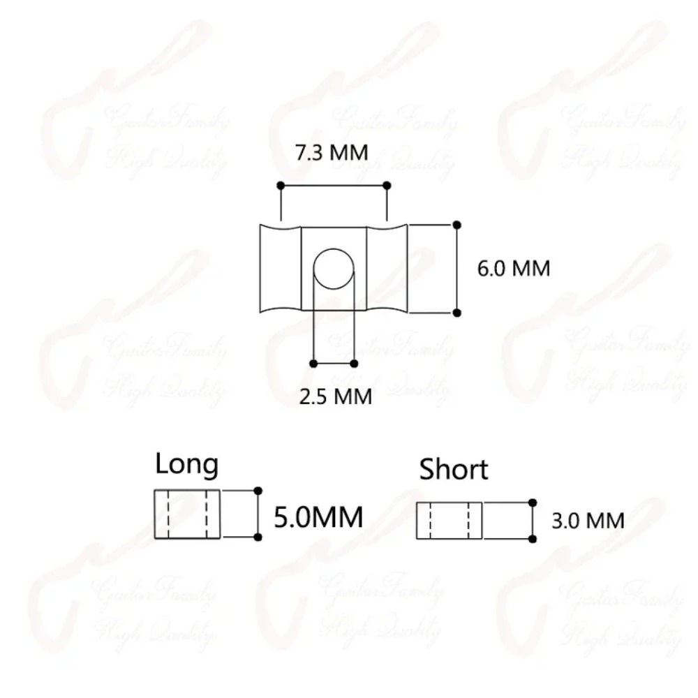 Guitar Family-Retenue de cordes JEString électriques, guide de cordes, , 1 jeu