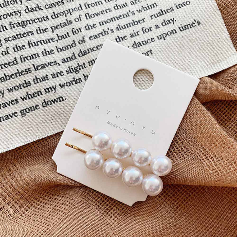 1/2PC Perle Metall Haarspangen Frauen Haar Clip Haarnadel Mädchen Haarnadeln Haarspange Hairgrip Bobby Stift Haar Zubehör neue: 10