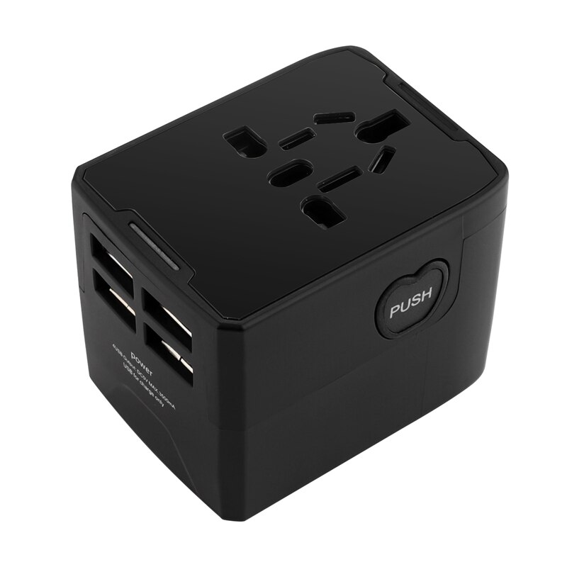 Internationale Power Adapter,Travel Power Plug, reizen Universele Adapter Voor Usa/Uk Japan China Eu/Aus Met Iphone