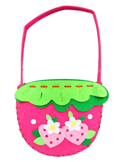 April Du DIY non-woven woven teaching aids children's Non-woven DIY handmade bag non-woven material package manual DIY education