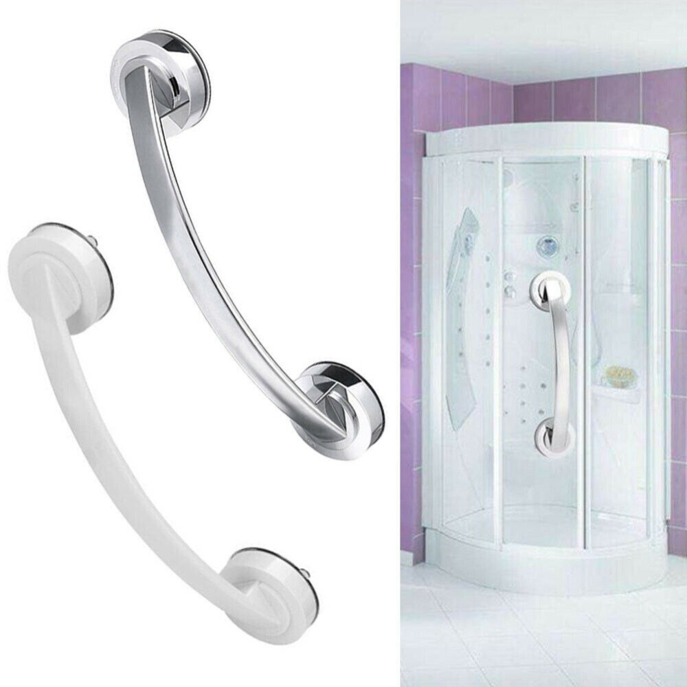 30cm badeværelsessugekop greb brusebad grab bar bar håndtag gelænder skinne bad sikkerhedshåndtag anti slip til glasdør