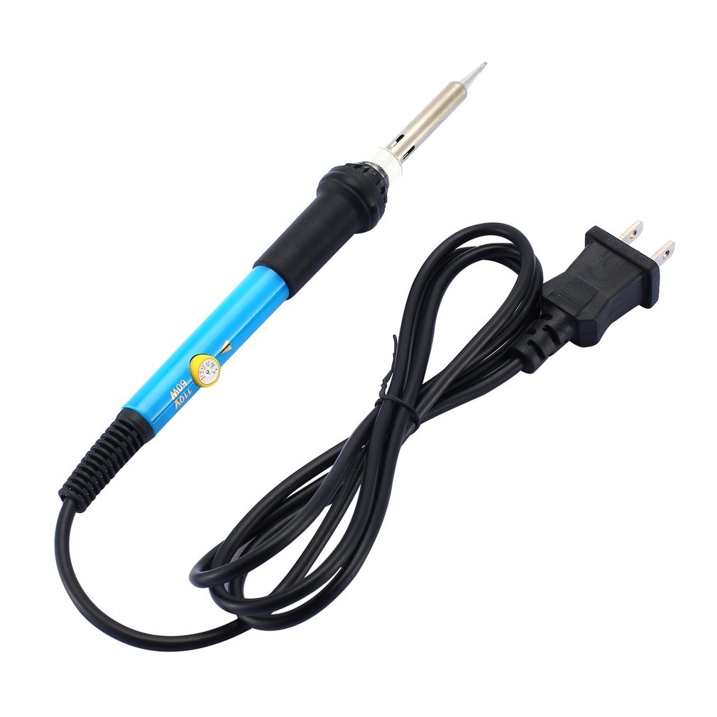 60W Adjustable Soldering Iron Carving Pyrography Tool Wood Embossing Burning Soldering Pen Set Welding Tips Kit