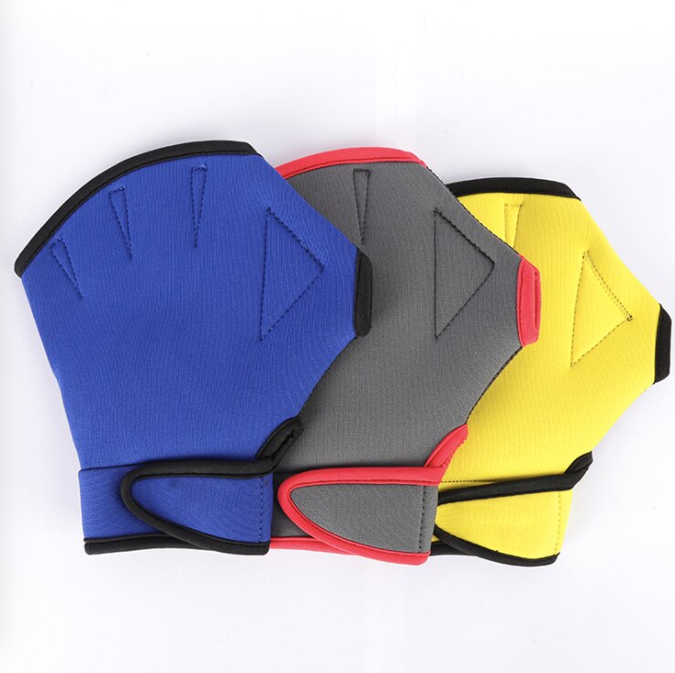 Zwemhandschoenen zwemvliezen waterhandschoenen snorkelen surfen volwassenen kinderen zwemmen vingerloos