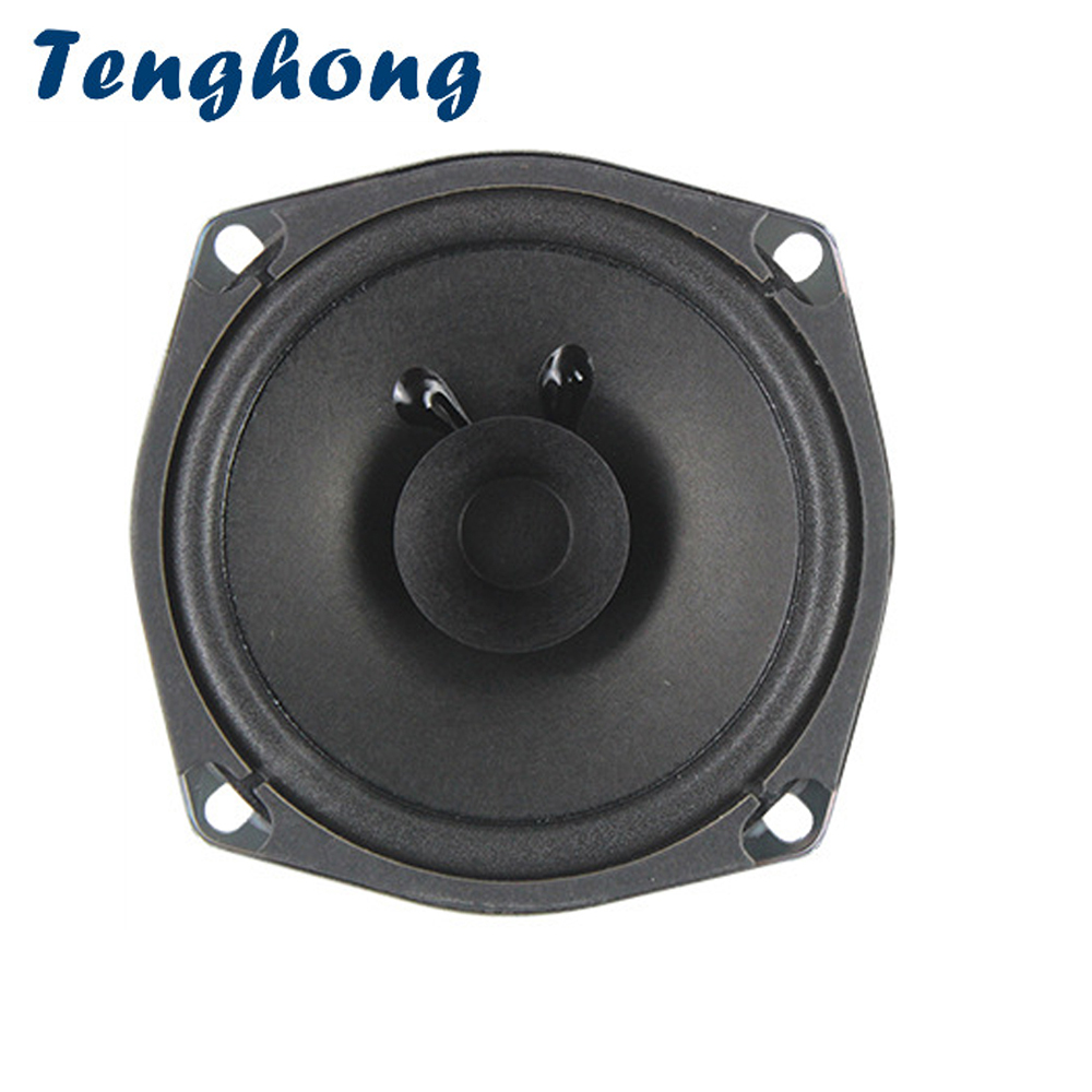 Tenghong 1pcs 5 Inch 120MM Full Range Speaker 4Ohm 5W Audio Luidspreker Plafond Verlichting Toetsenbord Broadcast Luidspreker home Theater