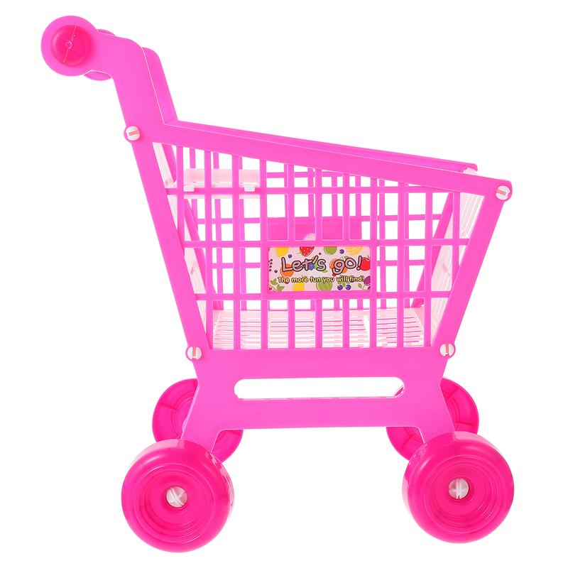 Carrito De Compras Infantil Con Juego De Alimentos – Juguete Educativo De Frutas Y Verduras Para Aprendizaje Preescolar Y Juego Simbólico, Para Niños Y Niñas