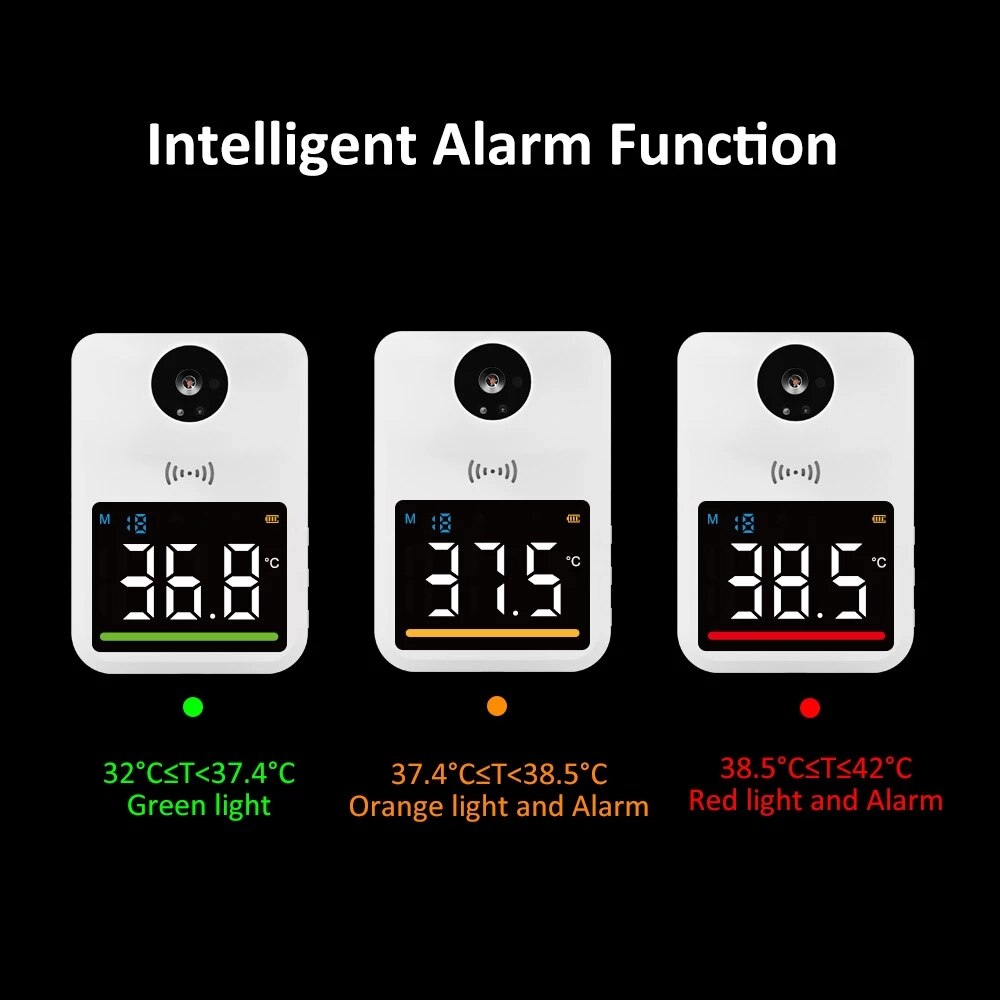 Termómetro Digital, pirómetro, termorregulador, Sensor de temperatura clínico sin contacto, termómetro electrónico para el hogar