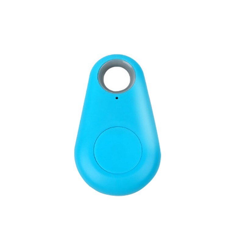 Portátil mini anti-perdido dispositivo remoto rastreador bluetooth alarme criança pet carteira saco do telefone localizador caixa de chave rastreador para ios andriod: Blue