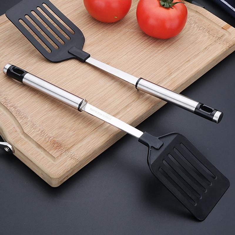 Slotted Turner Kitchen Cooking Tools Spatula Fried Shovel Egg Fish Frying Pan Non-Stick Turners Scoop Cooking Utensils