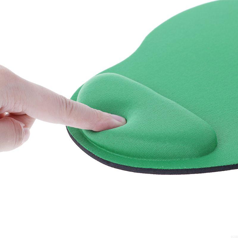02DD Ergonomic Mouse Pad with Wrist Support, Gaming Mouse Mat with Gel Wrist Rest, Easy Typing & Pain Relief for Home Office