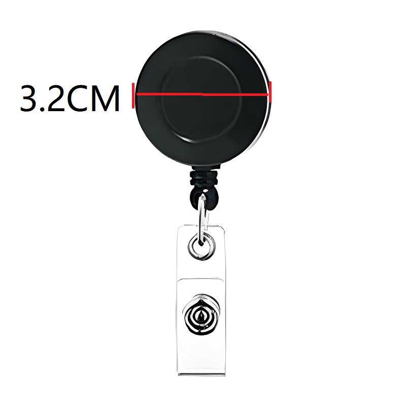 ID-badgehouder Intrekbare badgehouder Intrekbare ID-hanger Badge Roulettehouder voor ID-kaart Portagafetes