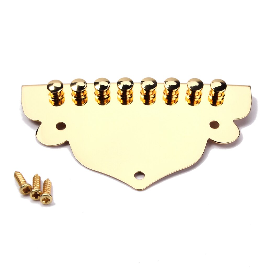 Mandolin guld tailpiece 8 streng tail tail udskiftningsdele