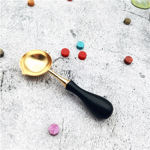 Roestvrij Stalen Lepel Wax Seal Lepel Voor Smelt Wax Gesmolten Ontbinden Wax Lepel Diy Craft Anti Wax seal Stempel Lepel