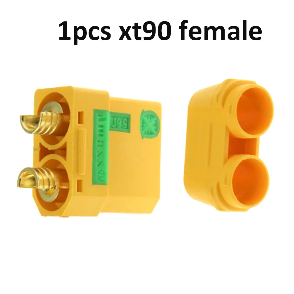 Originele Vergaren XT90S XT90-S XT90 Connector Anti-Vonk Mannelijke Vrouwelijke Connector Met Behuizing Schede Voor Batterij Esc En Oplader lood: 1Female with housing