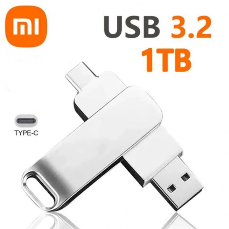 Xiaomi 16TB Flash Drive Usb 3.2 Super High Speed Metal Transfer U Disk Pen Drive Wodoodporny dysk typu C SSD USB Drive Disk: Czerwony