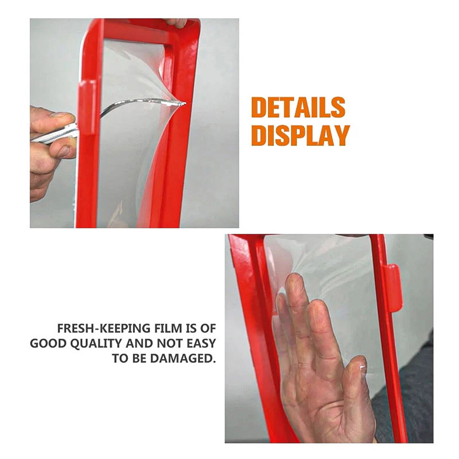 Food Preservation Tray Stackable Food Fresh Tray Magic Elastic Fresh Tray Reusable Food Storage Container