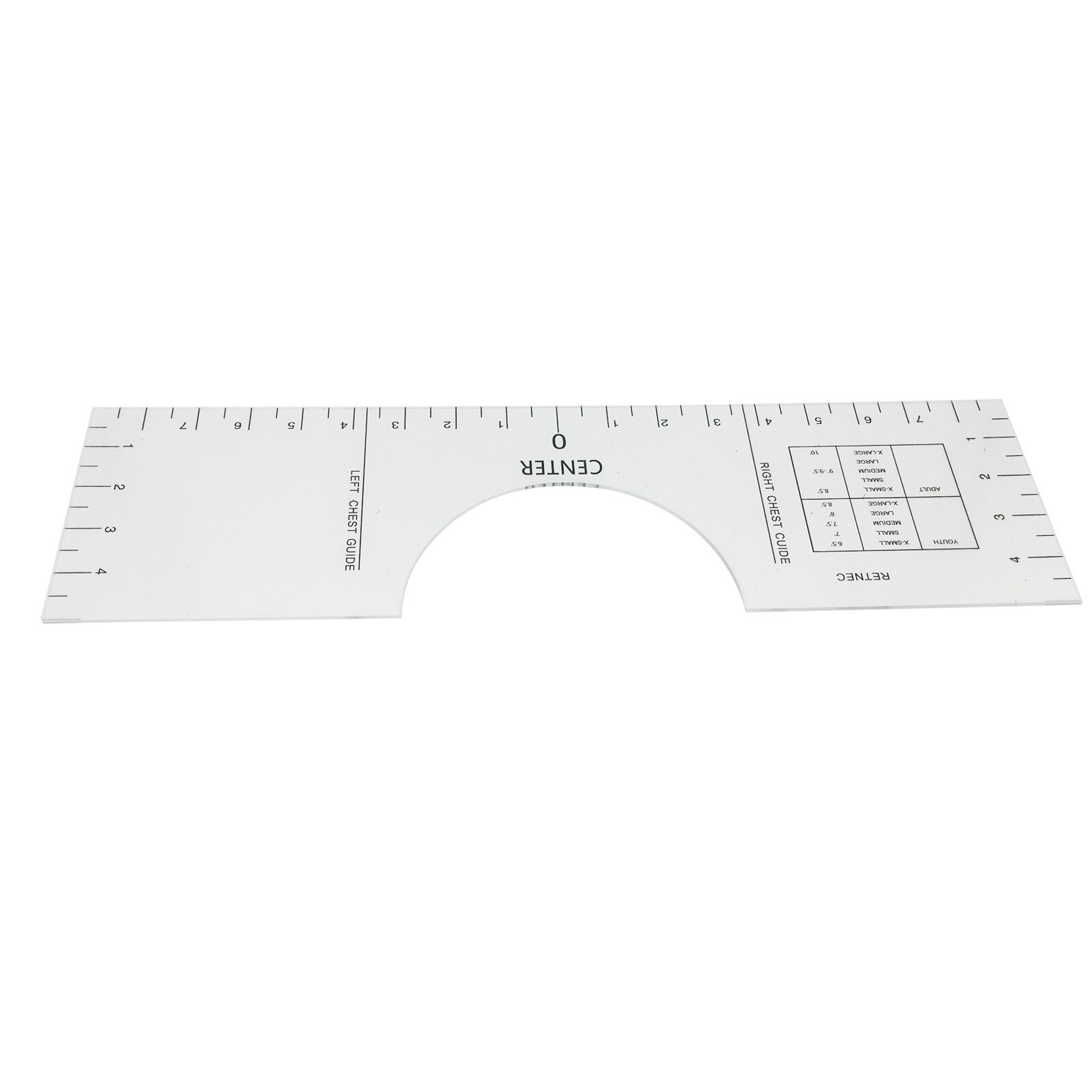 Transparent Acrylic T-shirt Guide Ruler Vinyl Rule... – Grandado