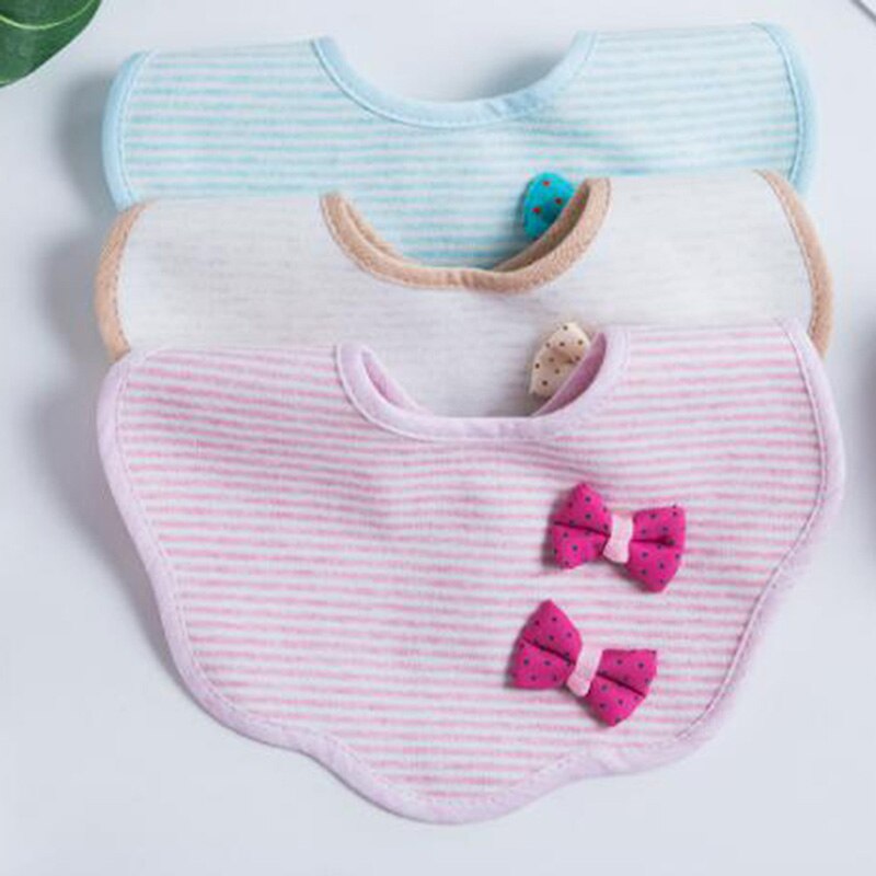 1Pc Saliva Towel Naby Bibs For Eating 360 Degree Rotation Baby Bibs Bandana Burp Cloths Newborn Infant Saliva Towel