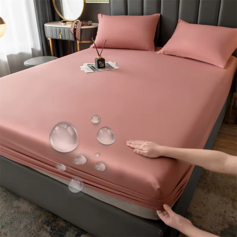 WASART Waterdichte matrasbeschermer cover queen kingsize tweepersoonsbed sprei elastische hoeslaken bed bescherming pad 90/180 cm