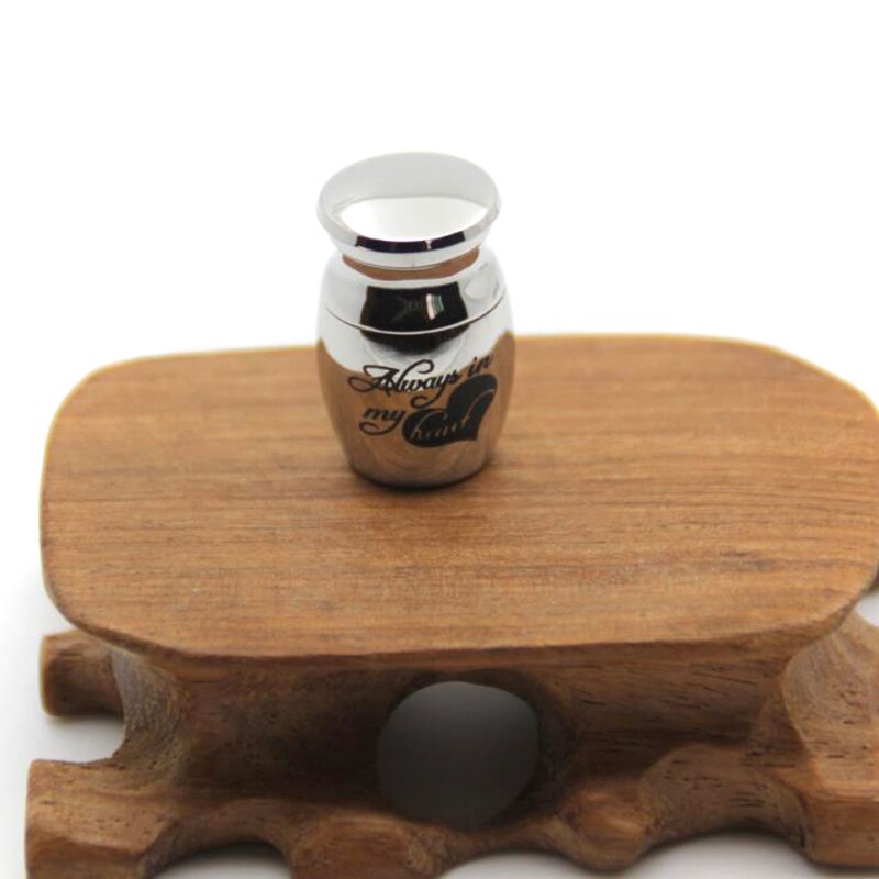 Roestvrijstalen urn voor huisdieren, as van een huisdier, as van een hond of kat, askist voor crematie