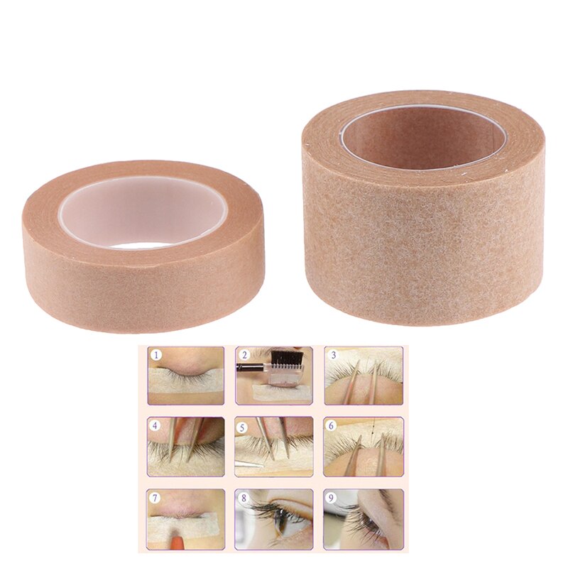 Skin Color Breathable Non-woven Fabric Wrap Tapes Paper Tape Eyelash Extensions Makeup Tools