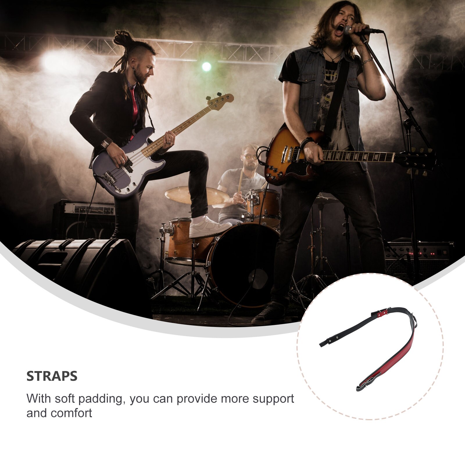 Milisten 2 Sets Accordeon Gesp Catcordion Onder Gesp Accessoires Voor