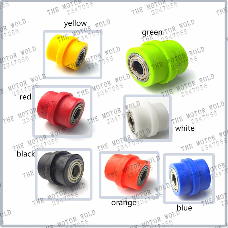 Aandrijfkettingrolspanner fietspoelie wielgeleider voor straat enduro motorfiets motocross atv crf cr xr yz  wr 10mm