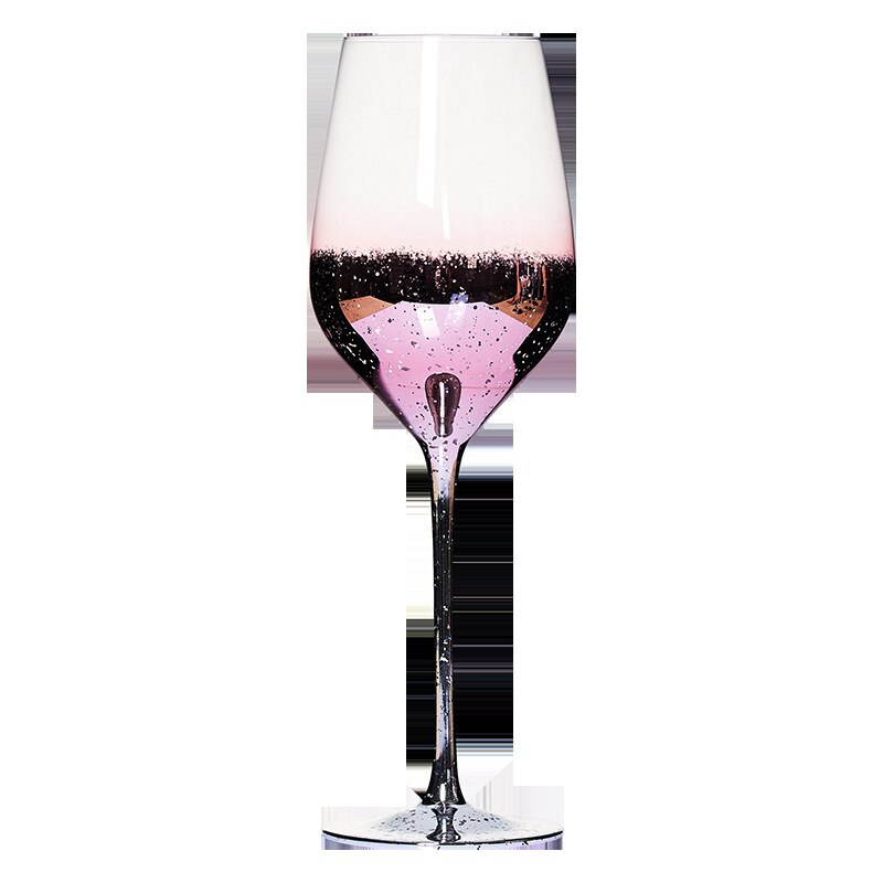 Star sky bägare ins nordisk stil högfärg netto rött vinkopp dekoration vinkopp prydnad vin skåp inredning