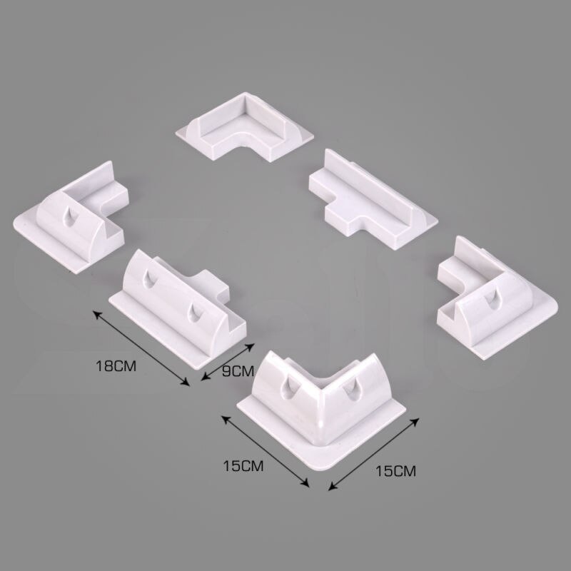 6pcs/set Frame Solar Module Corner Mounting Bracket kit Motorhome Caravan RV Boat Solar Panel Stand