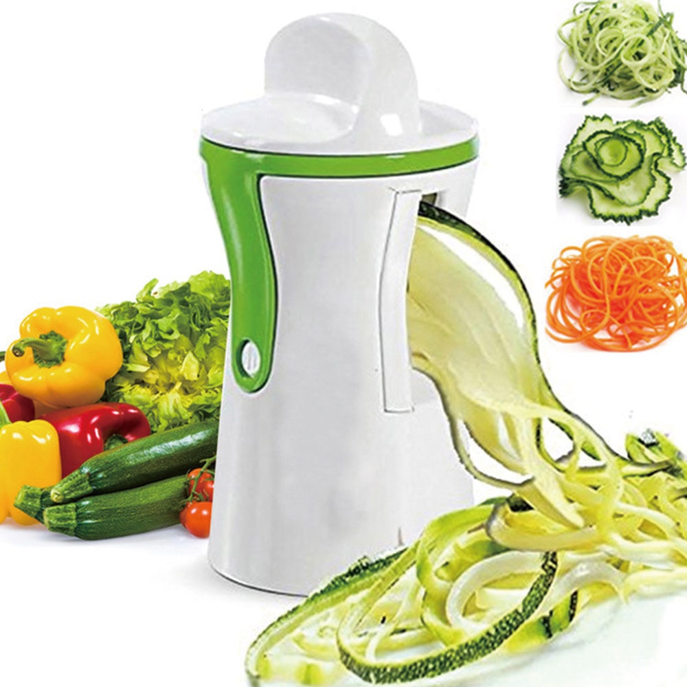 Vegetable Spiralizer Twister Fruit Slicer Grater Handheld Spiral Cutter Kitchen Cooking Tools for Potatoes Zucchini Spaghetti