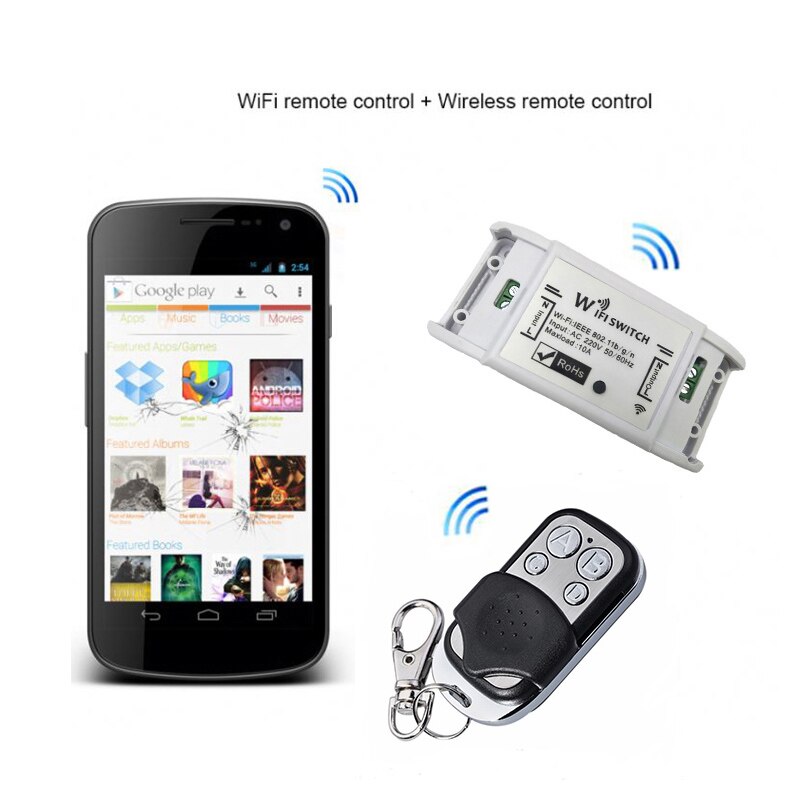 Smart Light Home Wifi Wireless Switch Remote Control Automation Relay Module Google Timer Lighting Switch